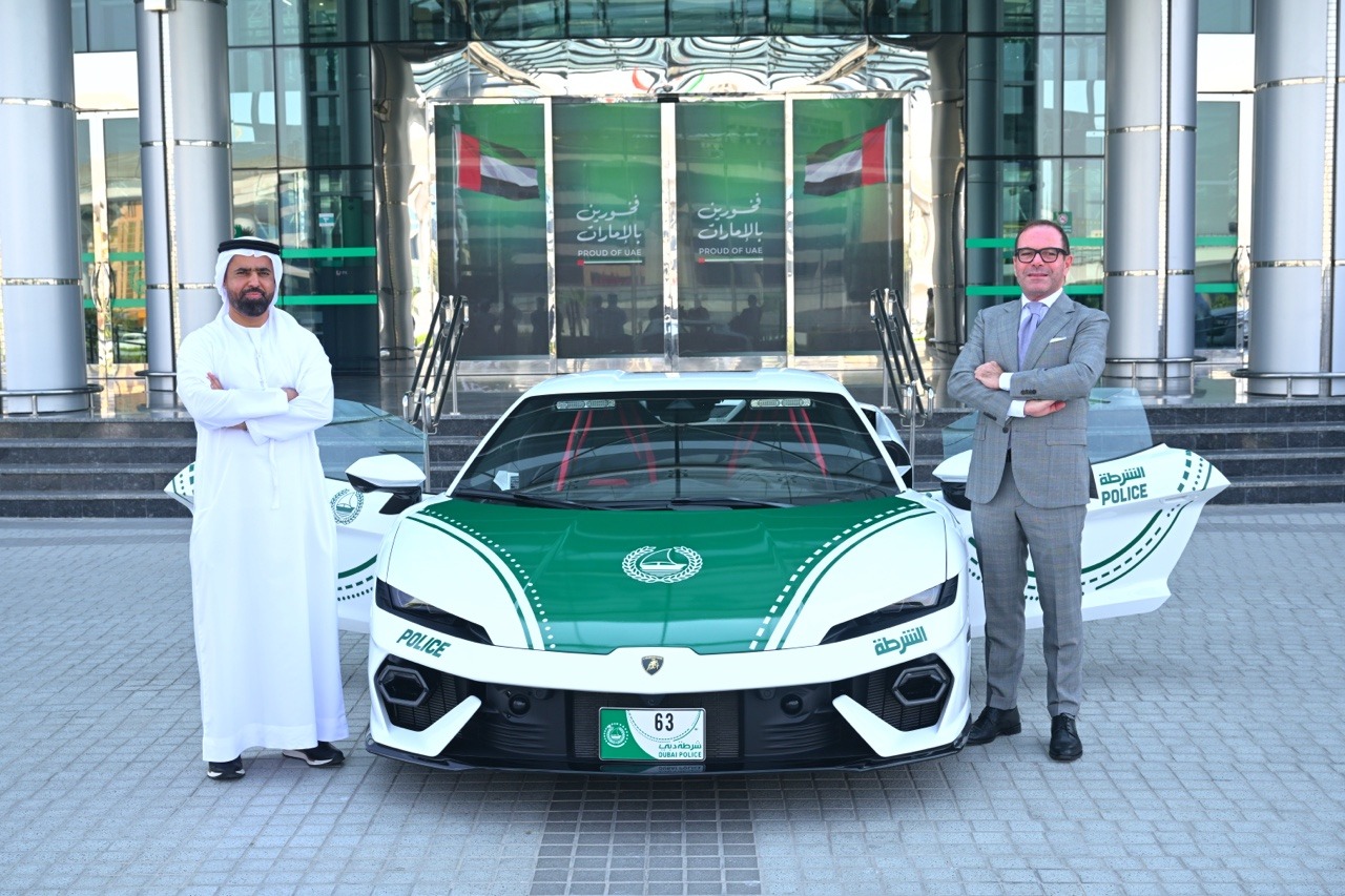 Dubai Police Adds 920hp Lamborghini Temerario to Tourist Patrol Fleet